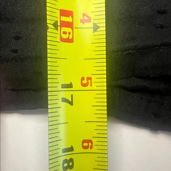 Old Navy Black Swiss Dot Tiered Ruffle Mini Skirt Boho Cottagecore Elastic Waist - Picture 10 of 14